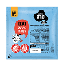 גבינה צהובה נועם 28% 500 גרם