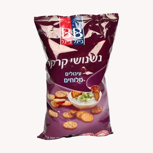 נשנושים קרקר עגול מלוח 350 ג''